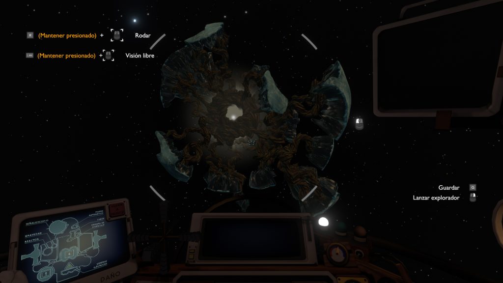 Interior de la nave. Imagen In game